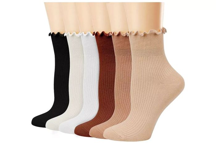 Mcool Mary Women's Ruffle Socks