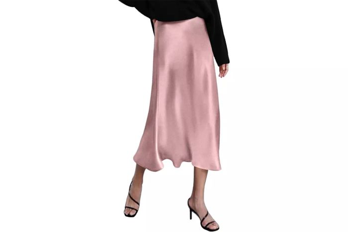 Zeagoo Jacquard High-Waisted Skirts for Women