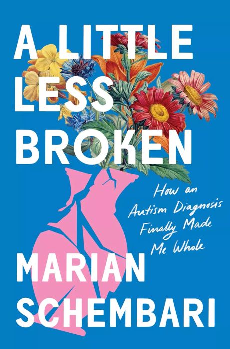 The book cover of 'A Little Less Broken' by Marian Schembari
