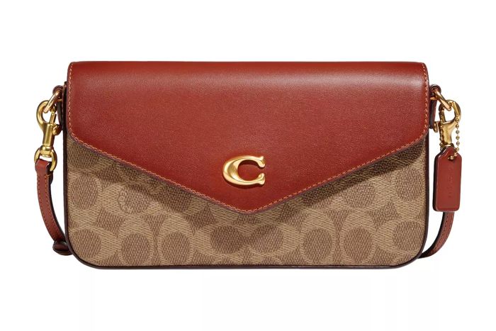 Coach Women’s Coated Canvas Signature Wyn Crossbody