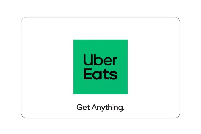 Walmart Uber Eats Gift Card