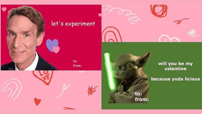 Meme Valentine hài hước với sự bất ổn đầy thú vị