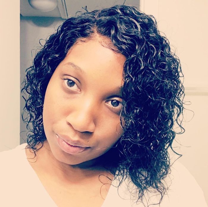 Results of using Lotta Body mousse on a reviewer's hair