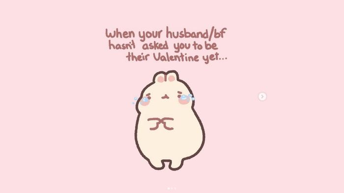 Meme Valentine với sự ngọt ngào lãng mạn