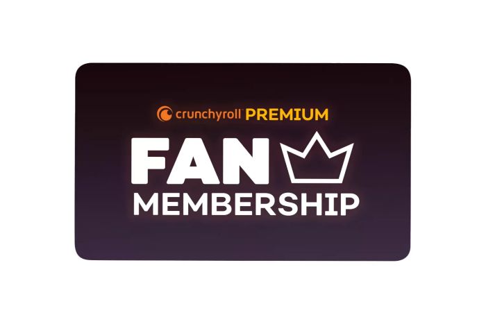 Crunchyroll Streaming Subscription Gift Card