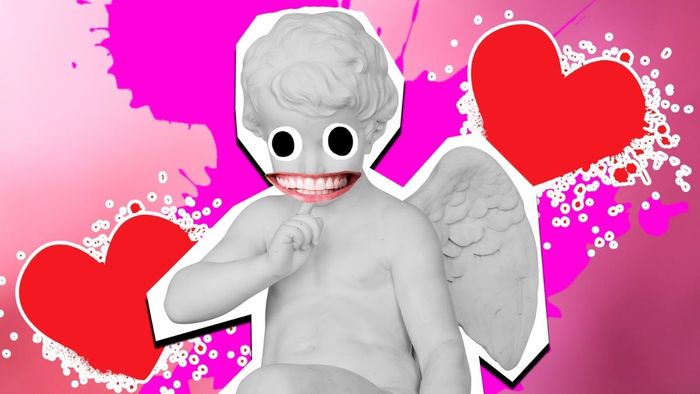 Meme Valentine hài hước với phong cách độc đáo