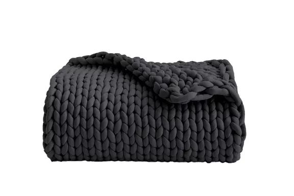 Quince Chunky Knit Weighted Blanket