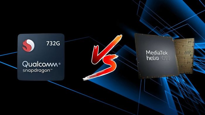 So sánh chip Snapdragon 732G với Helio G99