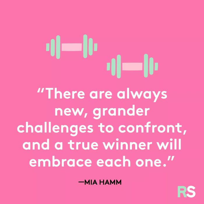 New and greater challenges always arise, and true winners face them head-on.