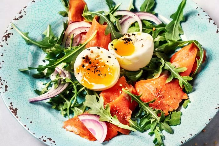 Salmon and Egg Salad