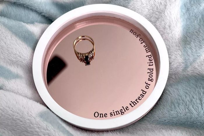 Invisible Strings Ring Dish