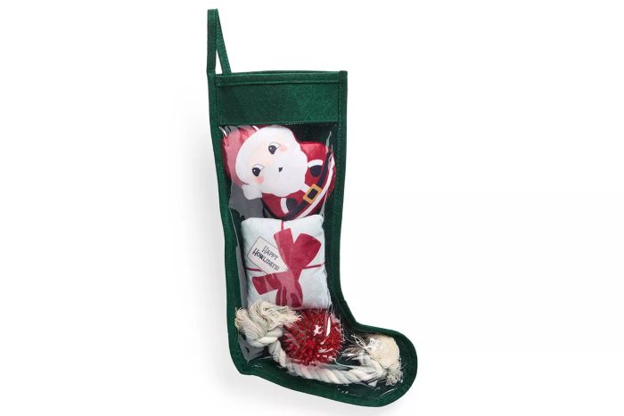 Petco’s Merry Makings Prestuffed Holiday Stocking Toy for Dogs