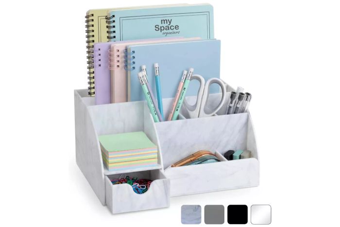 Marble Desk Organizer