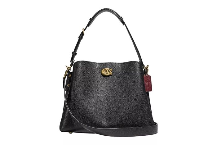 Coach Women's Polished Pebble Leather Willow Shoulder Bag