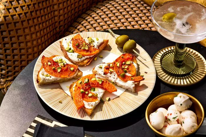 Butternut Squash Tartines