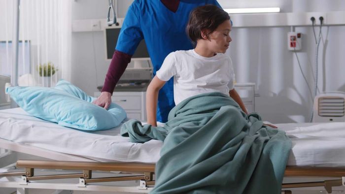 Select a plush blanket that’s more comfortable than those provided by hospitals