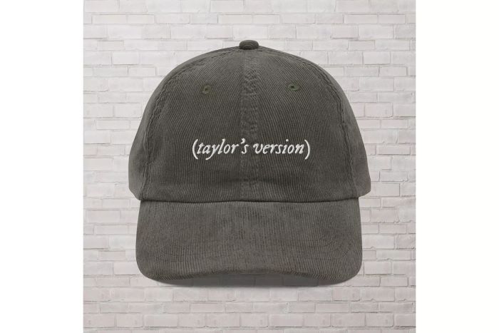 taylor’s version - Corduroy Dad Hat