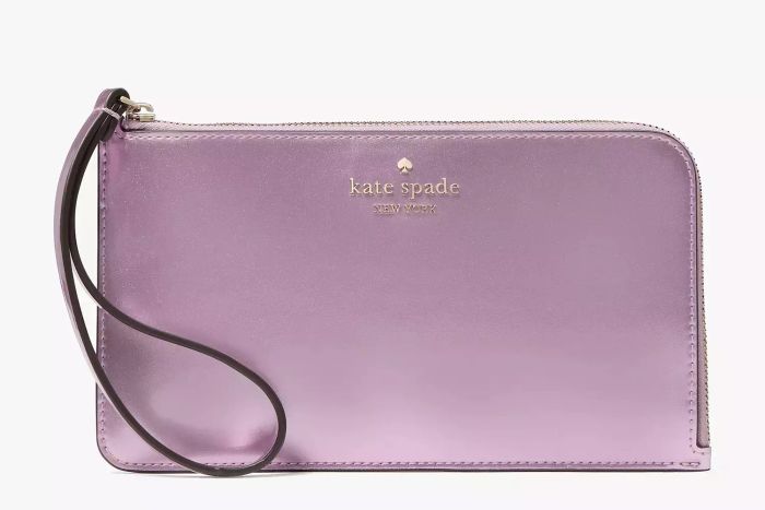 Kate Spade Outlet Lucy Medium L-Zip Wristlet