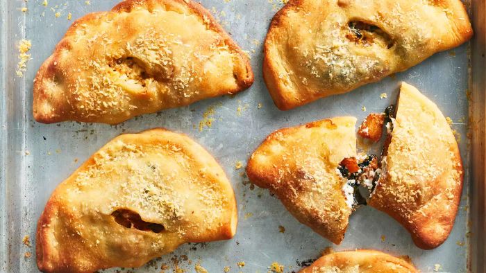 Mini Squash Calzones Recipe