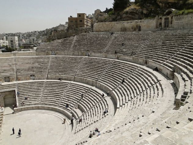Roman Theater Of Amman 04