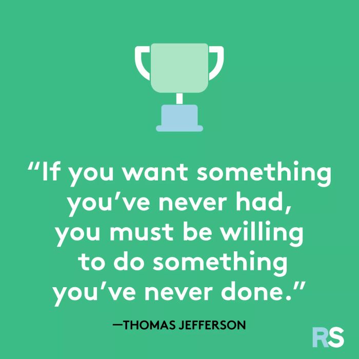An inspiring thought attributed to Thomas Jefferson
