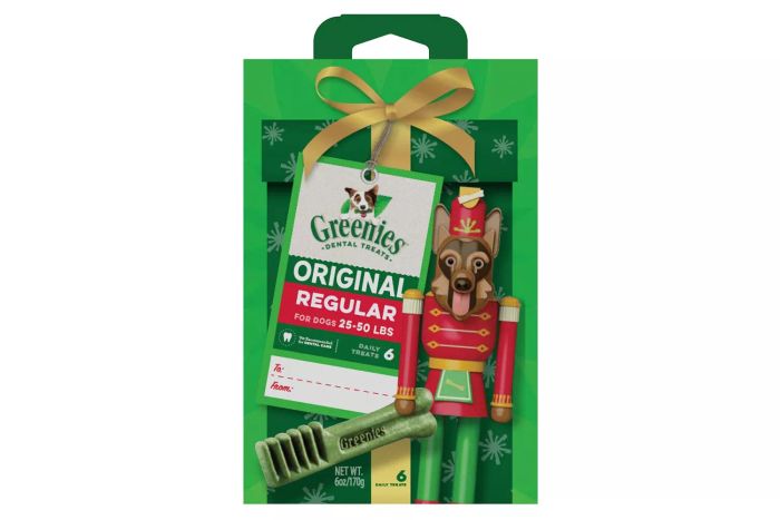 Chewy's Greenies Original Regular Holiday Dental Dog Treats