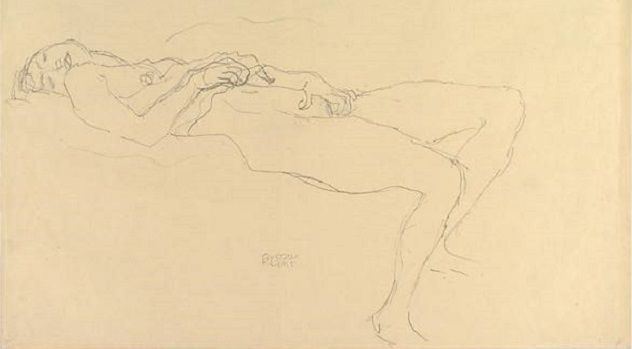 reclining nude