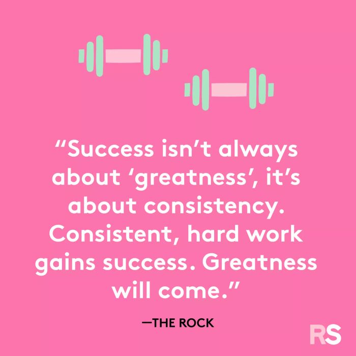 Success stems from perseverance. Inspirational fitness quote