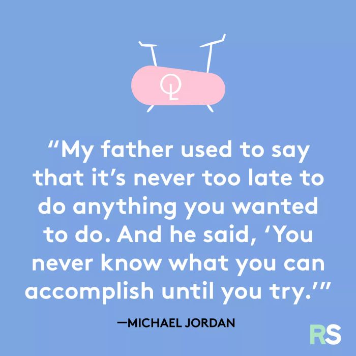Inspirational quote by Michael Jordan