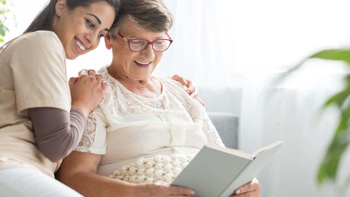 Reading glasses and headphones