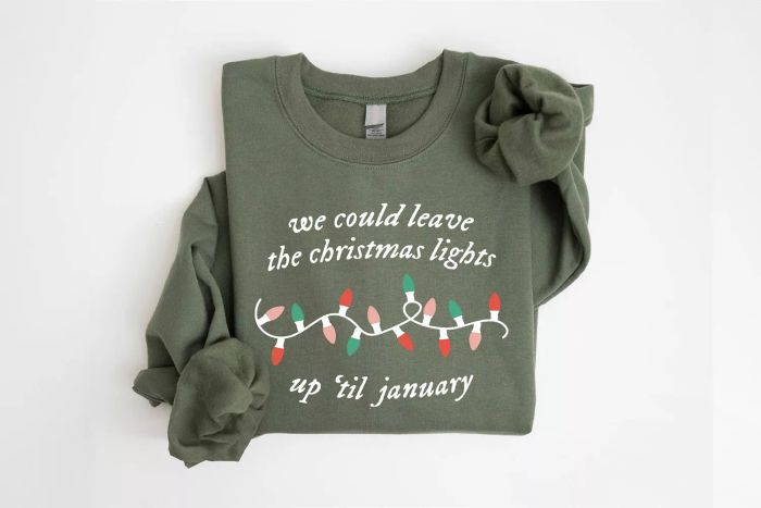 Christmas Lights Sweatshirt