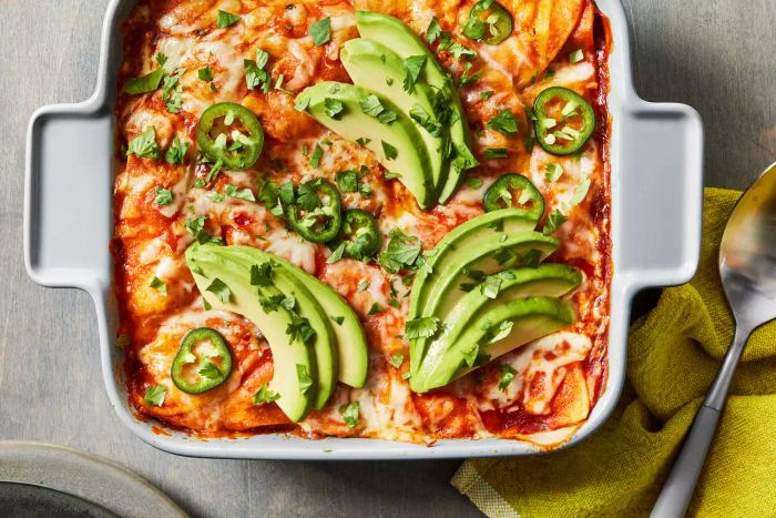 Butternut Enchilada Casserole