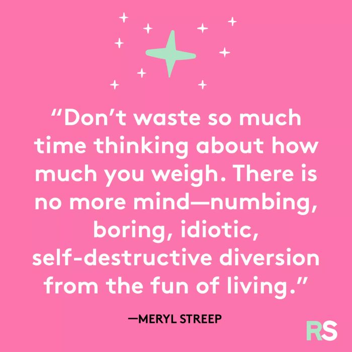 An empowering quote by Meryl Streep