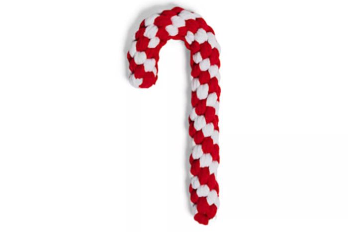 Petco's Merry Makings Rope Candy Cane Dog Toy