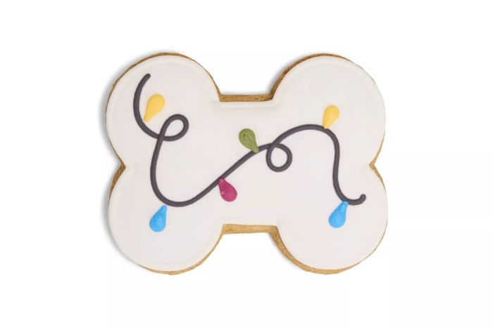 Petco's Merry Makings Christmas Lights Dog Cookie