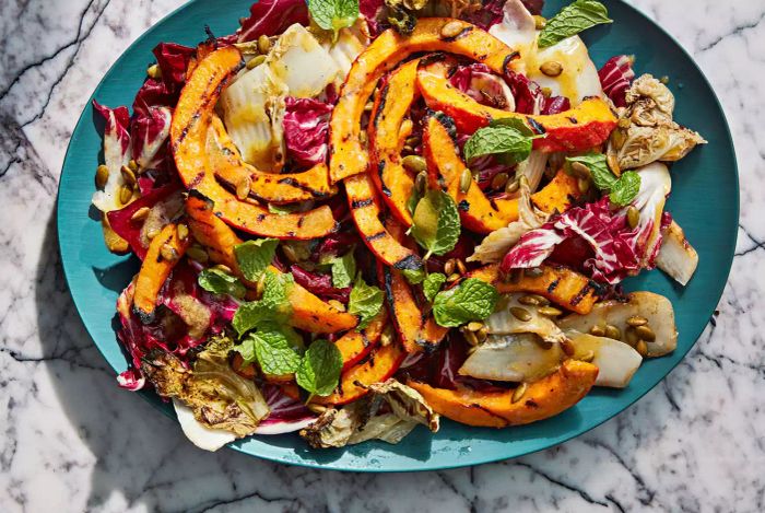 1023-fea-SQUASH-Miso-Grilled-Squash-Cabbage-Salad-thanksgiving-vegetarian-recipes