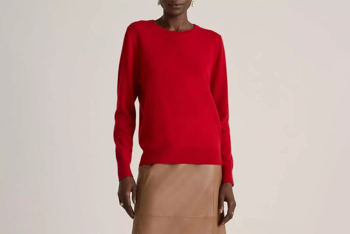 Mongolian Cashmere Crewneck Sweater