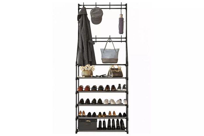 Walmart TECHVIDA 5-Tier Shoe Rack for Entryway and Storage Solutions