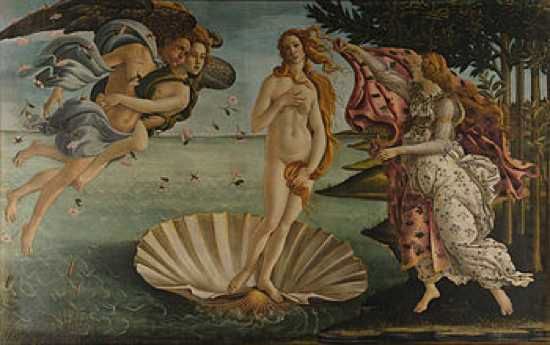 350Px-Sandro Botticelli - La Nascita Di Venere - Google Art Project