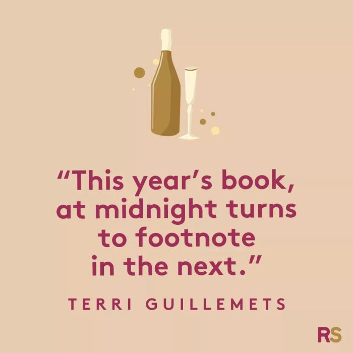 When midnight arrives, the tale of this year transitions into a small reference for the year to come.
