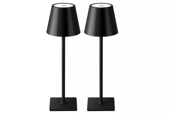 Amazon KDG 2 Pack Cordless Table Lamp, Portable LED Desk Lamp