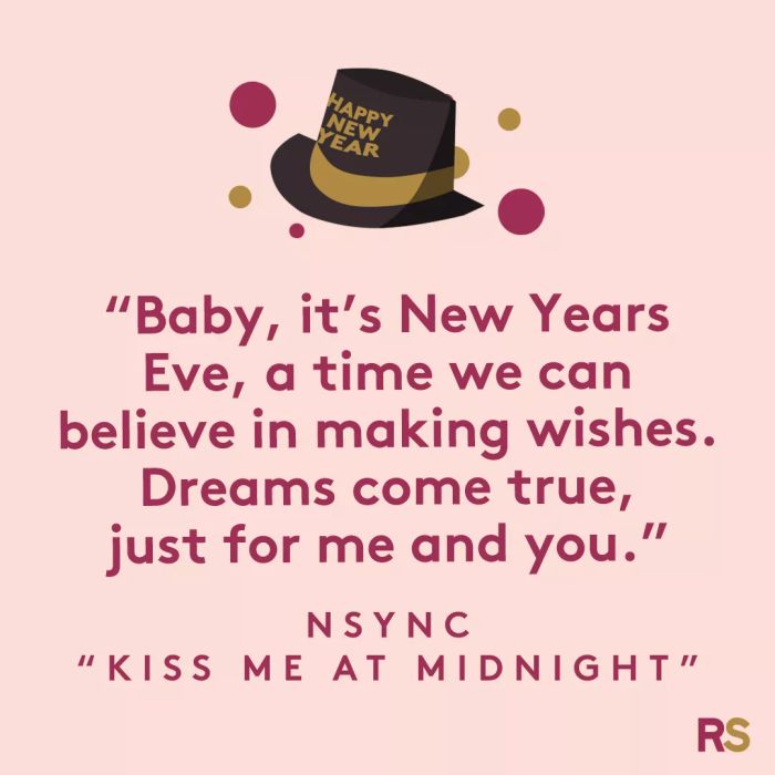 Sweetheart, it's New Year's Eve, a special occasion where we can wholeheartedly trust in the magic of making wishes. Dreams have a way of coming true, uniquely for us.
