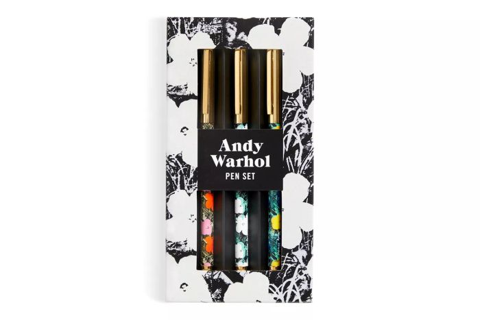 Warhol Flowers Everyday Pen Set