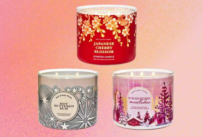 Bath & Body Works Candle Day selection