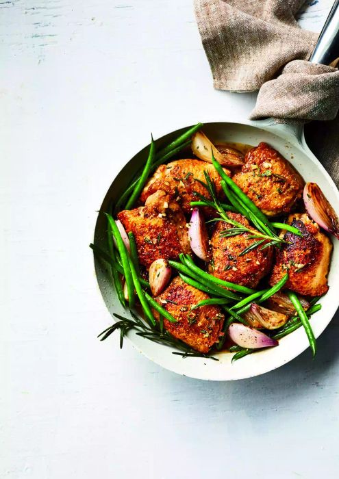 Rosemary-Garlic Chicken Thighs