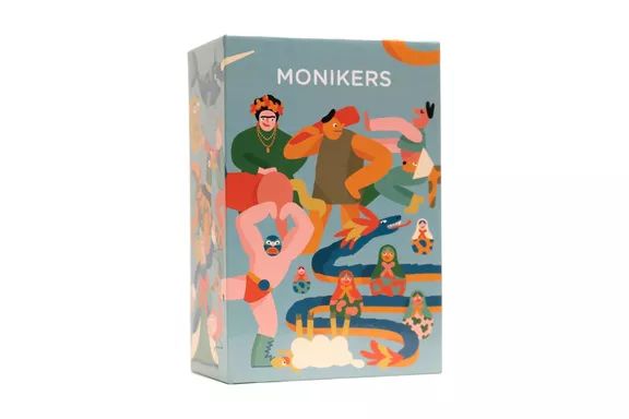 CMYK Monikers - A vibrant and engaging party game that's perfect for any social occasion.