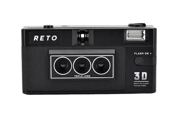 RETO Reto3D 35mm 3D Film Camera - A vintage camera that lets you create 3D photos from multiple angles for a dynamic Instagram feed.