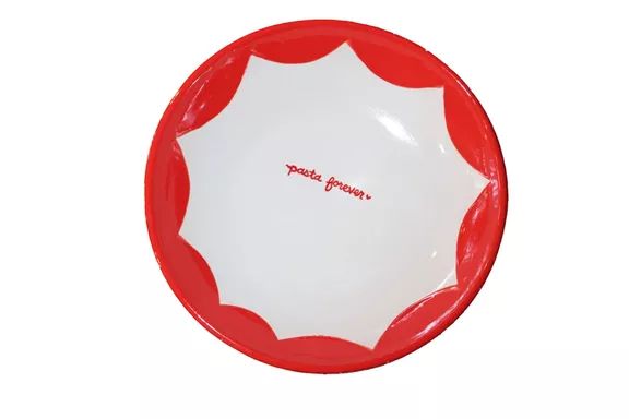 Caitlin Rounds Antiques Hand-painted Pasta Bowl