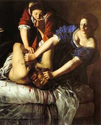 Artemisia Gentileschi's 'Judith Beheading Holofernes' - Wga8563