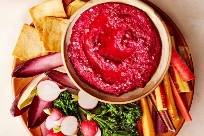 Beet And Goat Cheese Dip